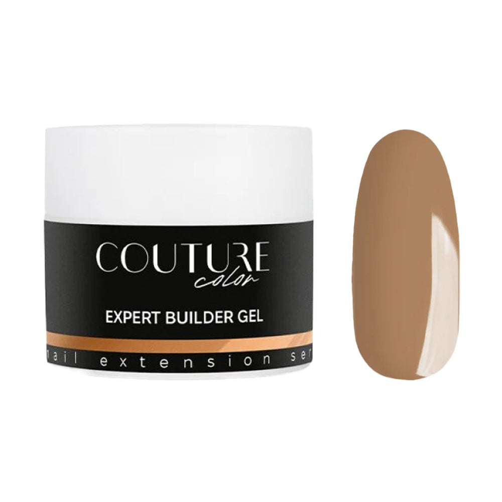 Трифазний білдер-гель для нарощування нігтів Couture Colour Expert Builder Gel 10 Toffee, 15 мл